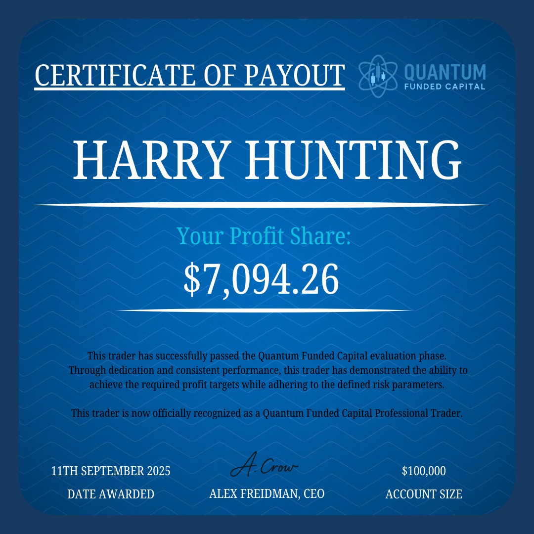 Certificate of Payout